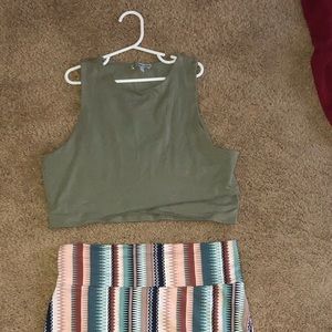 top & skirt